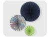 Picture of Decoration Paper Fans set of 3pcs