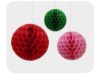 Picture of Decoration honeycomb balls set of 3pcs