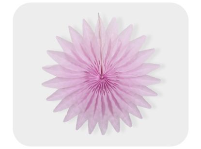 Picture of 3D sunflower shape tissue fan