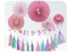 Picture of 3D Flower shape tissue fans wide version