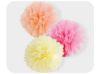 Picture of Fluffy flower set of 3pcs 40cm