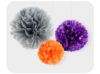 Picture of Round edge fluffy flower set of 3pcs