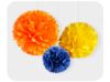 Picture of Round edge fluffy flower set of 3pcs