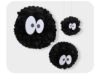 Picture of Round edge fluffy flower set of 3pcs