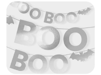 Picture of BOO BOO Halloween letter garland