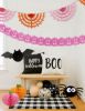 Picture of Spider web tissue fan garlands