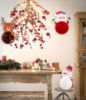 Picture of Christmas honeycomb hanging decorations