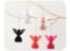 Picture of Angel honeycomb hanging decorations