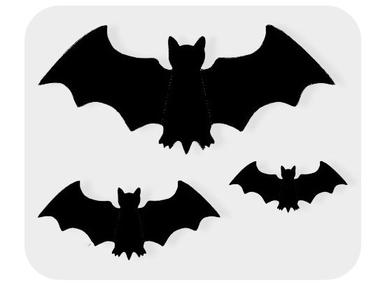 Picture of Bat wall stickers set