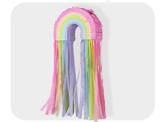 Picture of Rainbow tail pinata