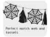 Picture of Web Paper Tassel Garland