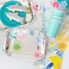 Picture of Baby collection paper straws 19.6cm