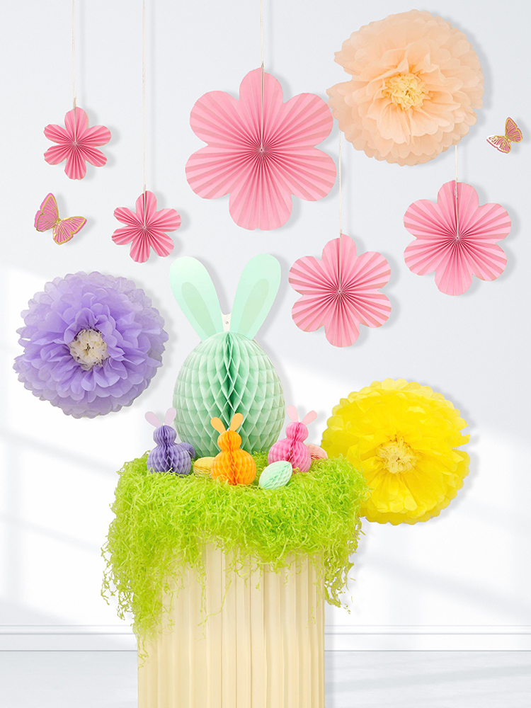 East Tern. Happy Easter party decoration kit