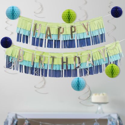 Picture of Fringe Modern Birthday Banner