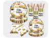 Picture of Engineering vehicle paper cutlery set