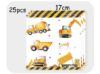 Picture of Engineering vehicle paper cutlery set