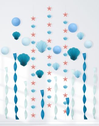 Picture of Ocean-Themed Party Decorating Kit