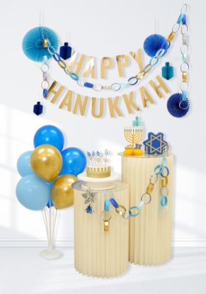 Picture of Hanukkah Party Photo Corner Kit – Create Picture-Perfect Memories!